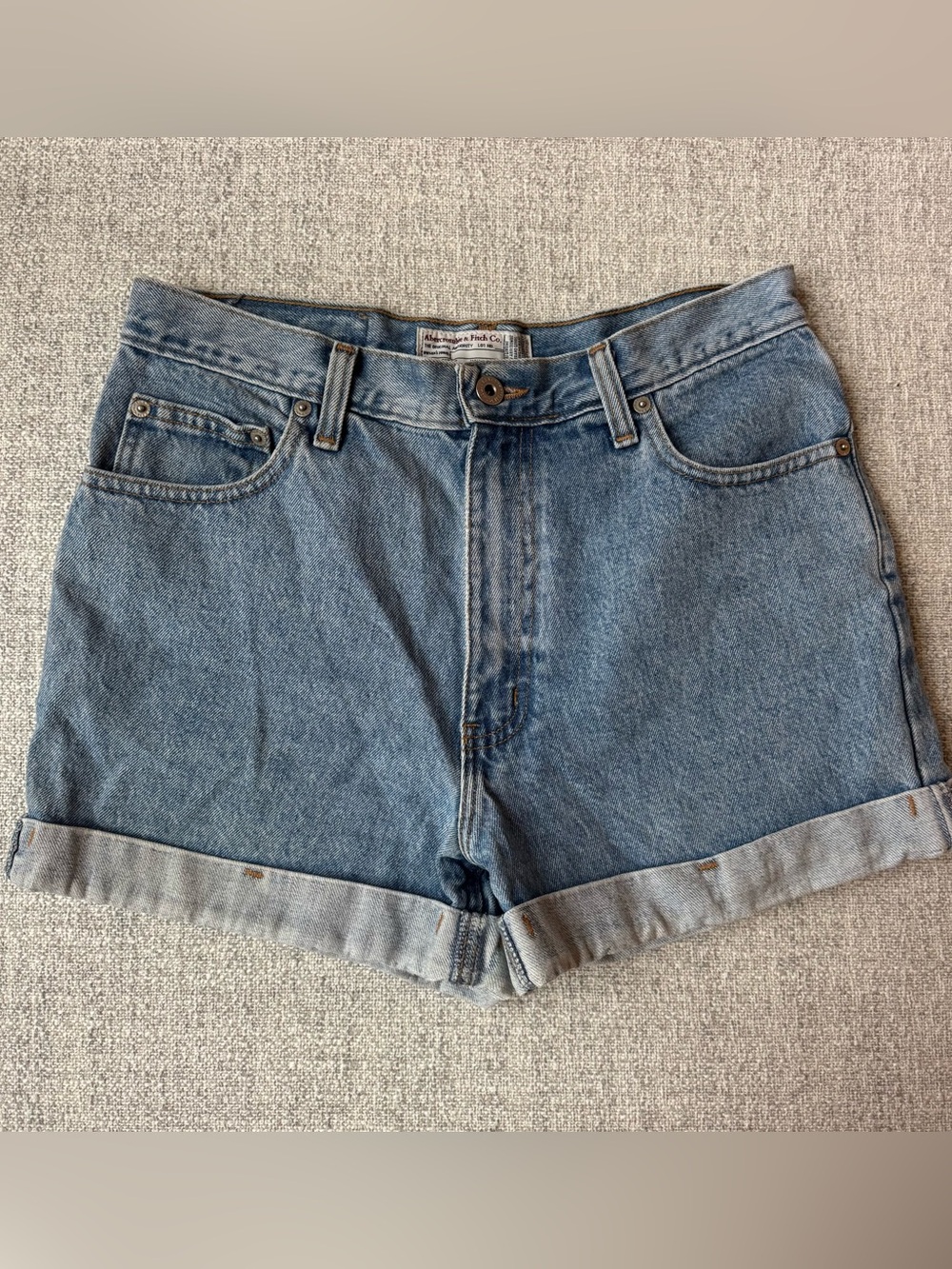 Vintage Abercrombie & Fitch Jean Shorts Size 6